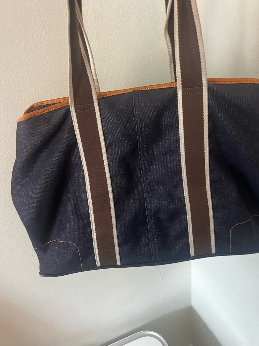Vintage Coach Y2K Hampton Denim Weekender Tote Bag #4498 – Excellent Condition - Picture 14 of 14
